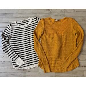 Ann Taylor LOFT Light Sweater Lot Top XS EUC